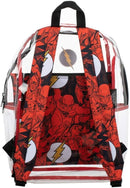 Bioworld DC Comics The Flash Clear Backpack