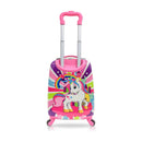 Tucci-Kids Unicorn Hardside Spinner Wheeled Rolling Luggage
