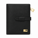 JCCS Women’s Genuine Leather Long Bifold Wallet with Central Zip Coin Pocket