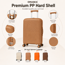 Valise Spinner Rigide Extensible Moyenne 24 Pouces Omaska Jetvibe Pro
