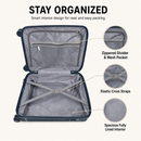 Omaska Jetvibe Pro 28-Inch Large Expandable Hardside Spinner Suitcase - Luggage City