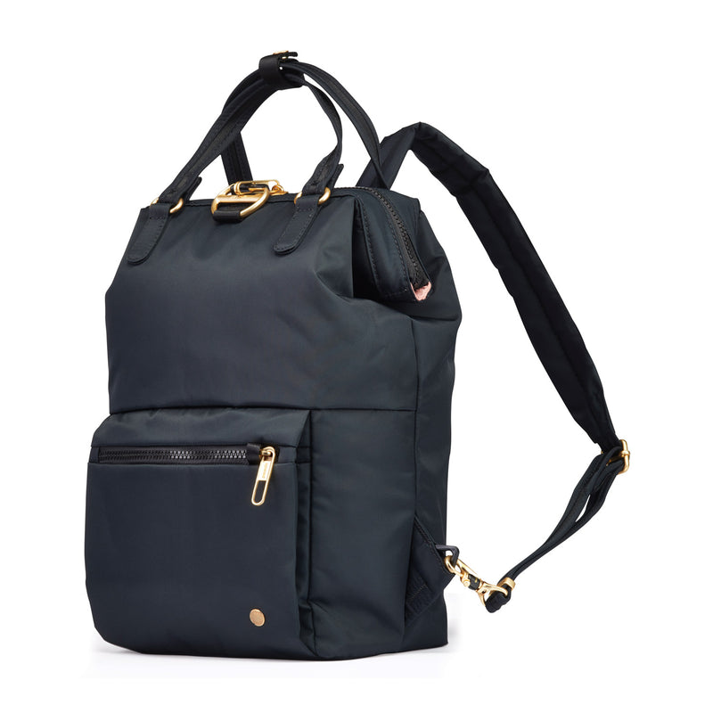 {{ backpack }} {{ anSport City View Remix (City Scout) Backpack SuccessActive }} - Luggage CityPacsafe {{ black }}
