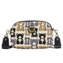 Sophia Leatherette Crossbody Bag - Luggage City