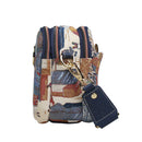 Sophia Leatherette Crossbody Bag - Luggage City