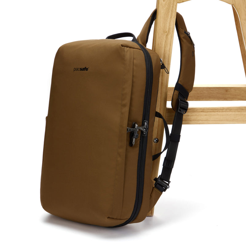 {{ backpack }} {{ anSport City View Remix (City Scout) Backpack SuccessActive }} - Luggage CityPacsafe {{ black }}