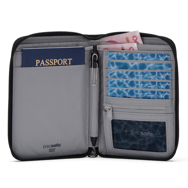 Pacsafe RFIDsafe™ RFID blocking compact travel organizer