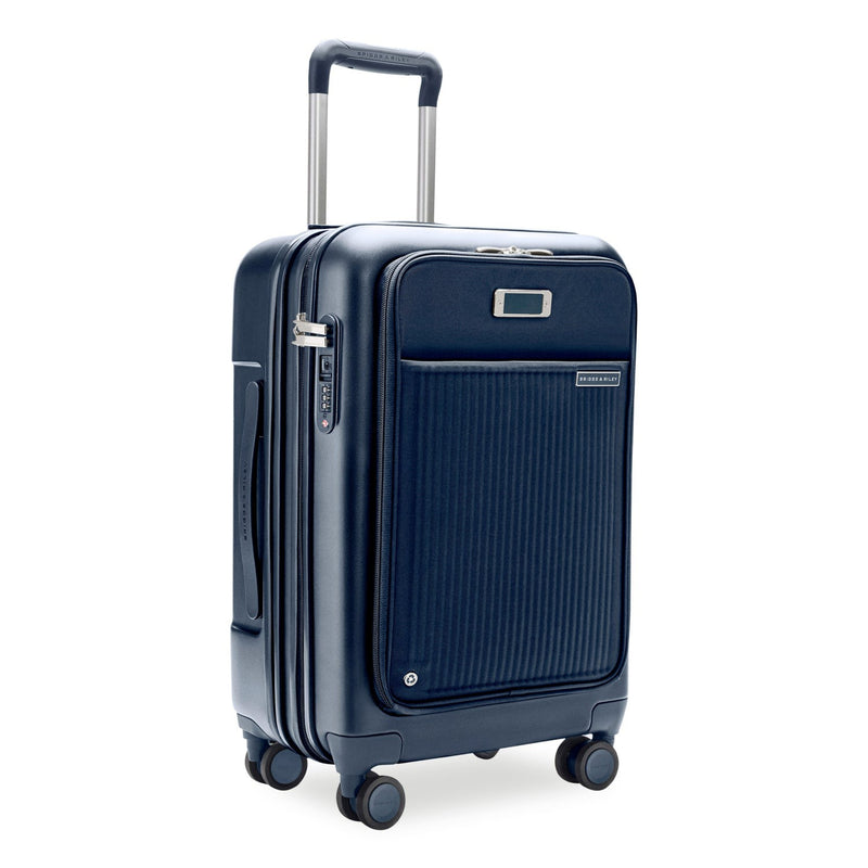 Essential 56cm Front Pocket Carry-On Expandable Spinner Suitcase