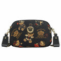 Sophia Leatherette Crossbody Bag - Luggage City
