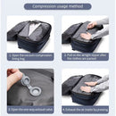 Vacuum Compression Backpack with Air Pump - Luggage City