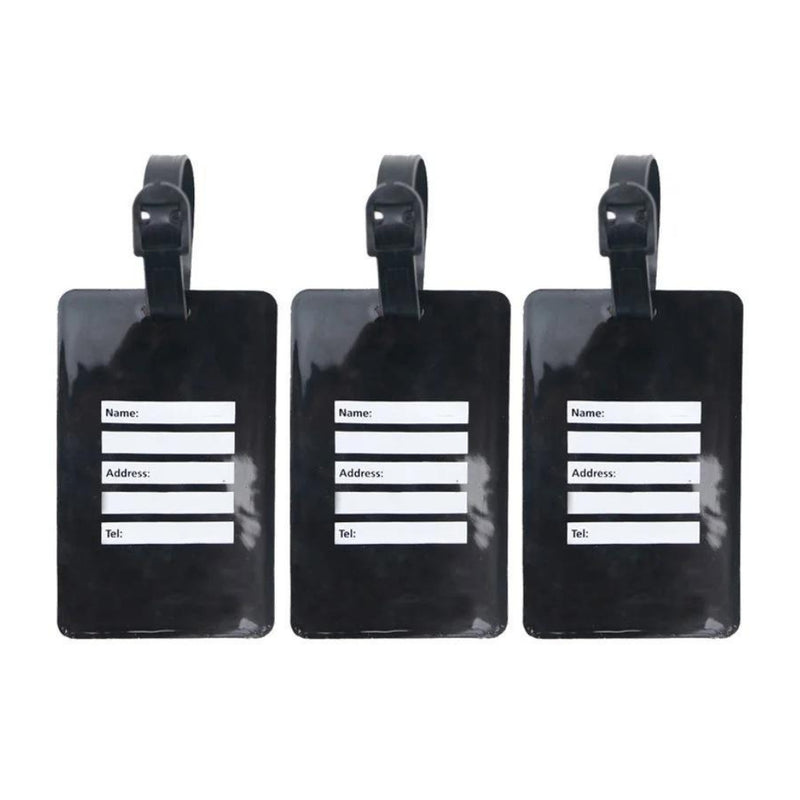Mia Toro Pop Bugs 3-Piece Rubber Luggage Tags