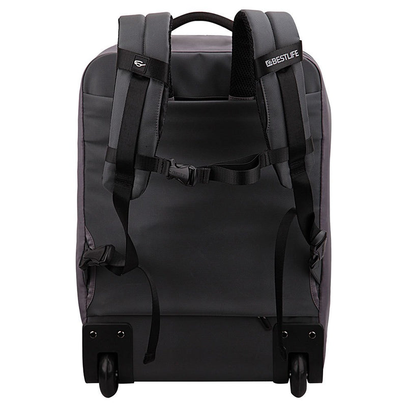 Bestlife Neoton 17" Rolling Waterproof USB Laptop Backpack